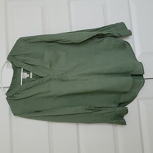 Gap Women's Linen Tunic Shirt Size S